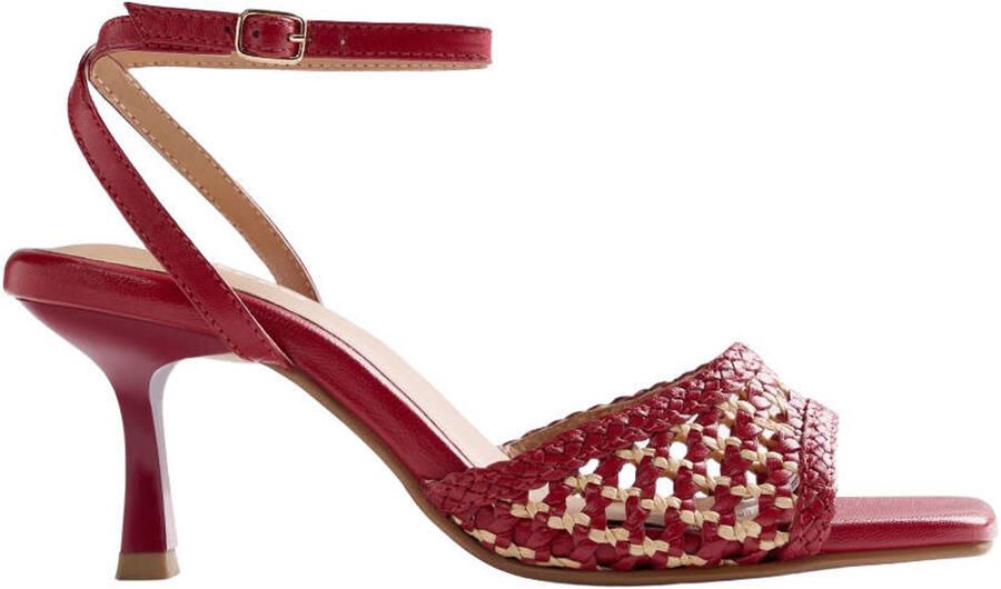 Gioseppo Kajiado leren sandalettes rood