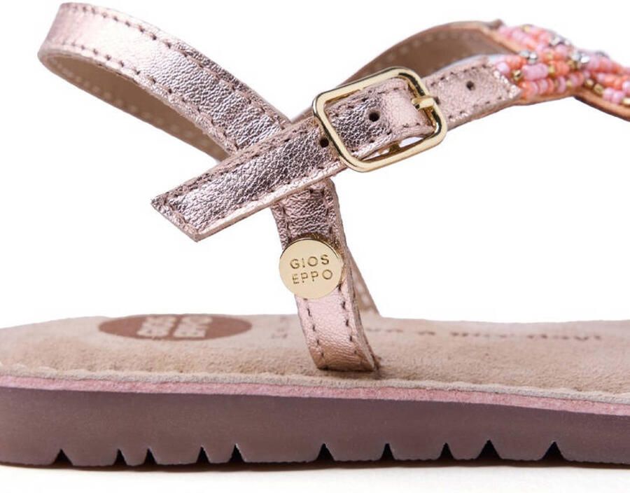 Gioseppo leren sandalen roségoud - Foto 3