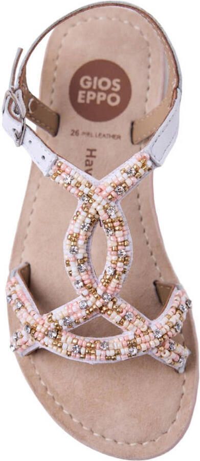 Gioseppo leren sandalen roze wit - Foto 3
