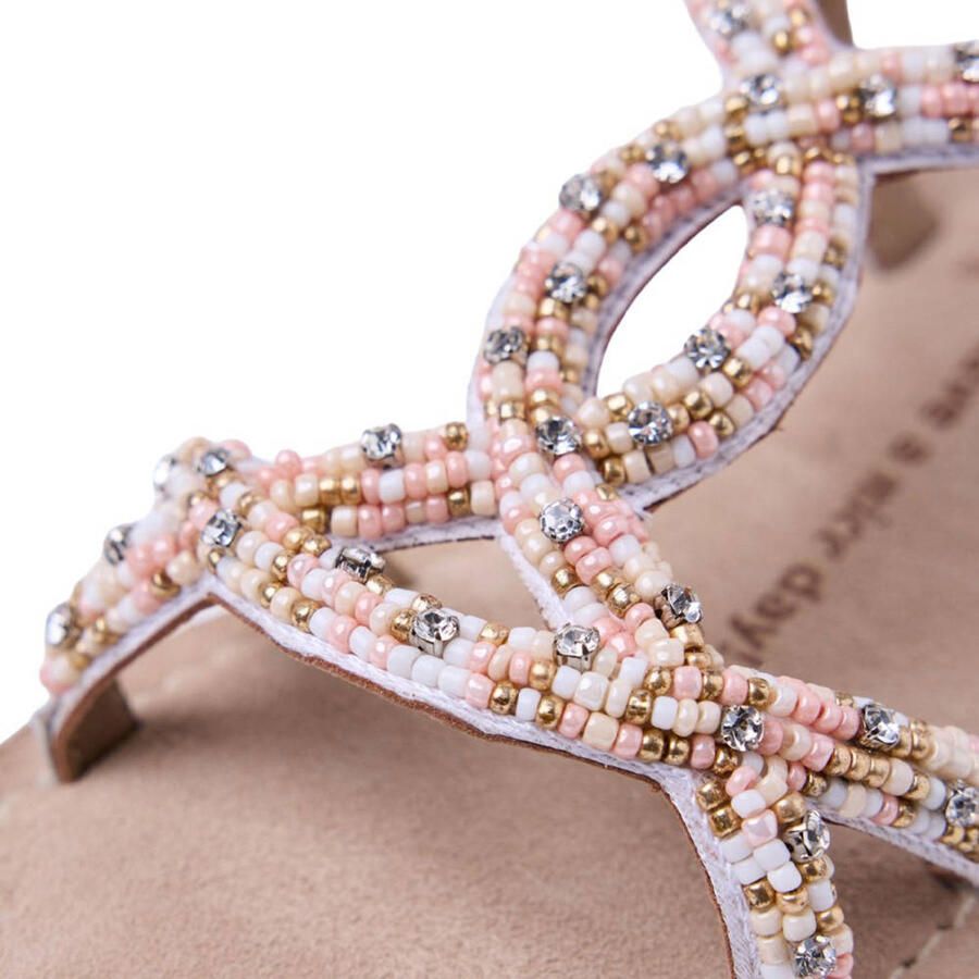 Gioseppo leren sandalen roze wit - Foto 2