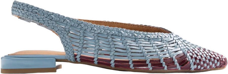 Gioseppo Magarini leren slingback loafers blauw