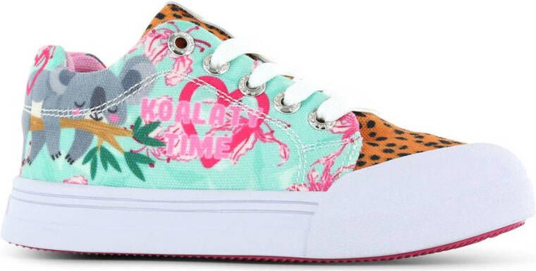 Go Banana's Koala sneakers mintgroen