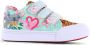 Go Banana's Sneakers Meisjes Green Pink Canvas Go Banana' - Thumbnail 1