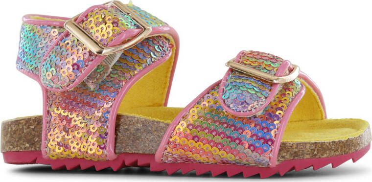 Go Banana's sandalen met pailletten roze