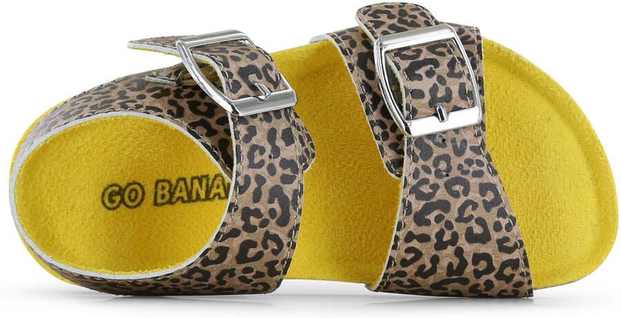 Go Banana's Go Banana S Sandaal Leopard Sandalen Kind Meisjes Brown Leopard Microfiber leer - Foto 2