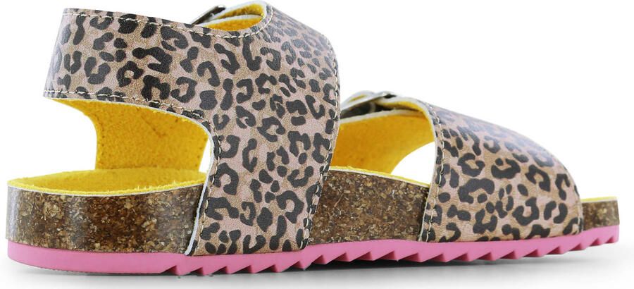 Go Banana's Go Banana S Sandaal Leopard Sandalen Kind Meisjes Brown Leopard Microfiber leer - Foto 3