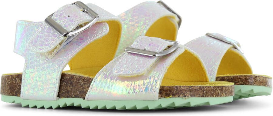 Go Banana's Sandaal Pearls Sandalen Kind Meisjes Silver Pearl Microleer - Foto 3