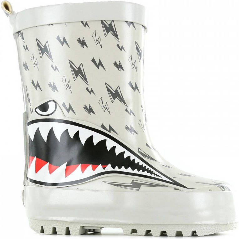 Go Banana's Go Banana&apos s Regenlaarzen GB SHARK RB Grijs - Foto 3