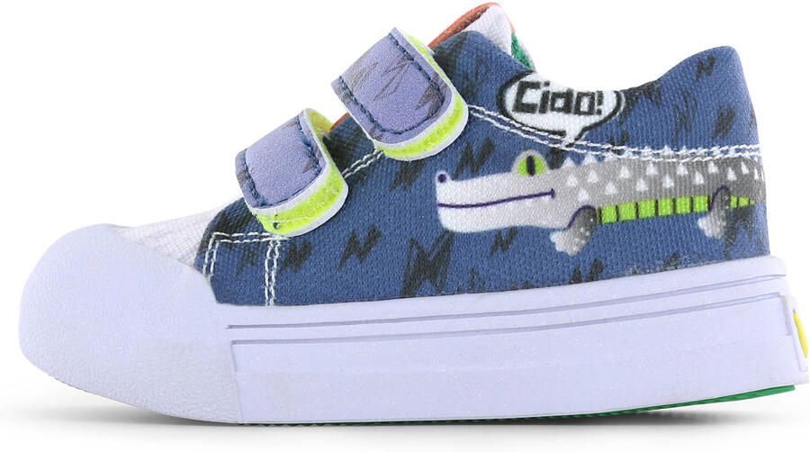 Go Banana's Sneakers Jongens Blue Beige Canvas Go Banana' - Foto 2