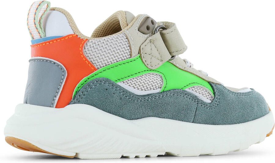Go Banana's sneakers groen oranje - Foto 2