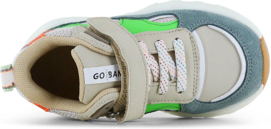 Go Banana's sneakers groen oranje - Foto 3