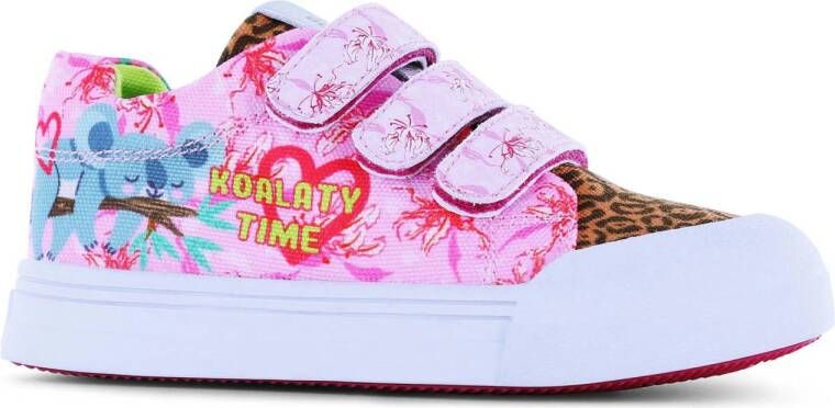 Go Banana's sneakers roze Meisjes Textiel All over print 30