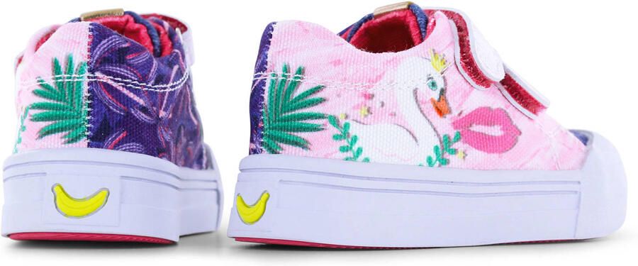 Go Banana's Go Bananas Swan Sneakers Meisjes Roze - Foto 2