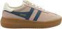 Gola Athena suède sneakers roze blauw - Thumbnail 1