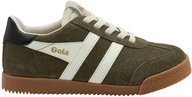 Gola Elan suède sneakers kaki