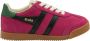 Gola Elan suède sneakers roze blauw - Thumbnail 1