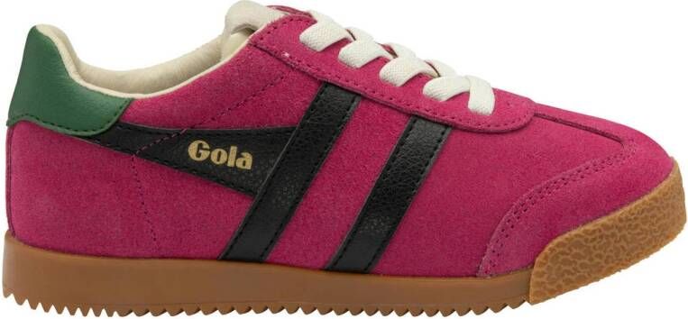 Gola Elan suède sneakers roze blauw