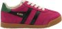 Gola Elan suède sneakers roze blauw - Thumbnail 1