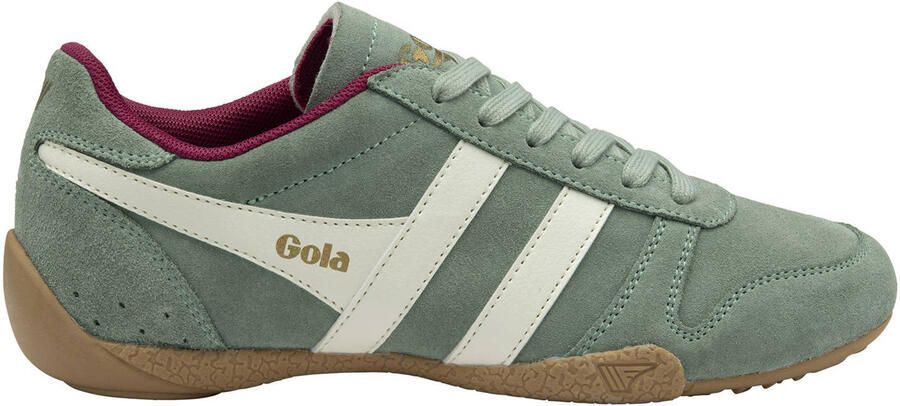 Gola Chase suède sneakers lichtgroen