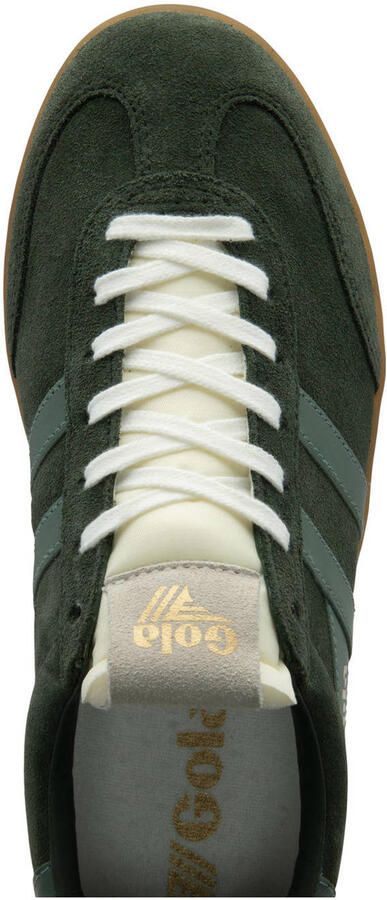 Gola Cyclone suède sneakers donkergroen - Foto 4