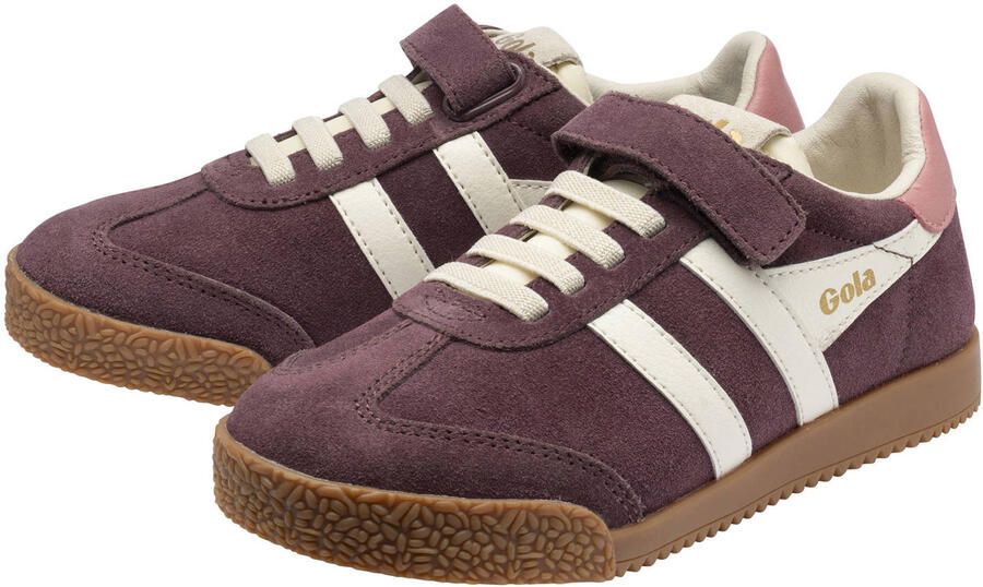 Gola Kid's Elan Strap Sneakers maat 10K bruin - Foto 2