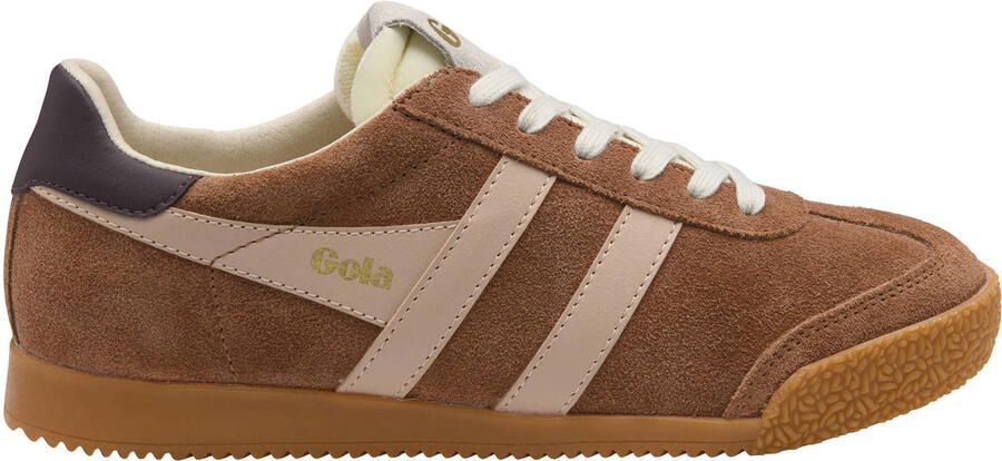 Gola Elan leren sneakers oudroze