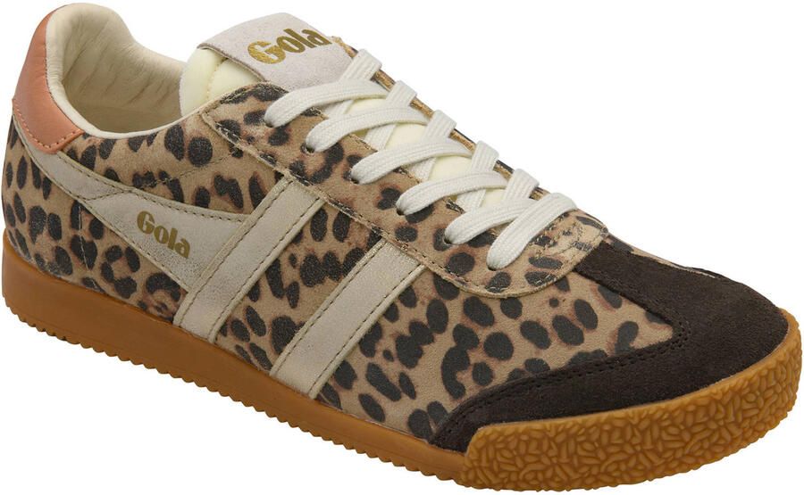 Gola Elan Safari Damessneaker Leopard-Mocha-Goud-Terracotta - Foto 3