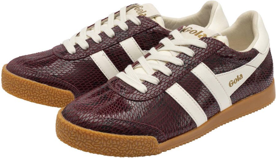 Gola Elan Serpent imitatieleren sneakers bordeaux - Foto 3