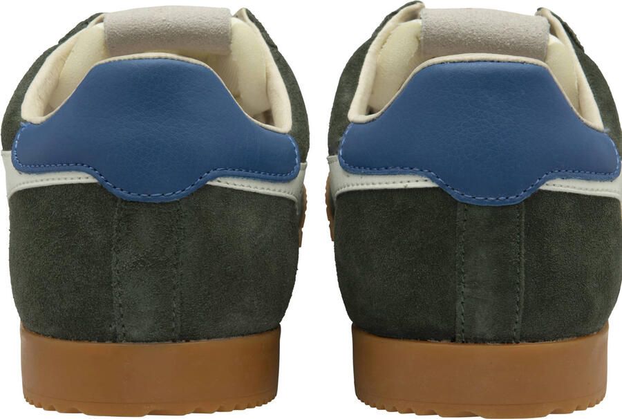 Gola Elan Herensneaker Donker-Khaki-Off-Wit-Saffier - Foto 3