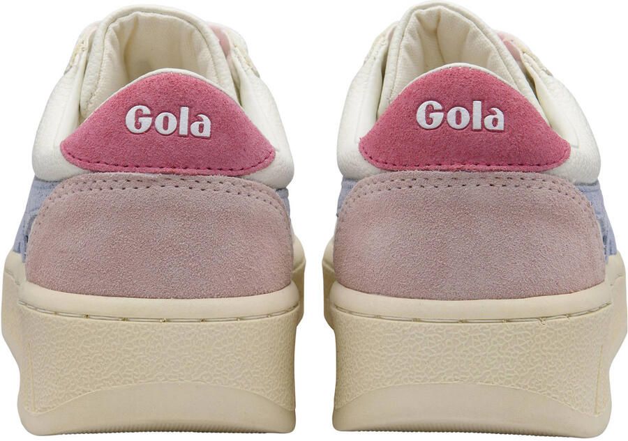 Gola Grandslam Trident leren sneakers wit lichtblauw - Foto 3