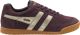 Gola Harrier Mirror suède sneakers donkerbruin goud - Bruin