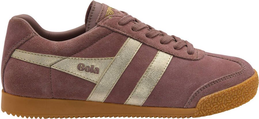 Gola Harrier Mirror suède sneakers oudroze - Foto 1