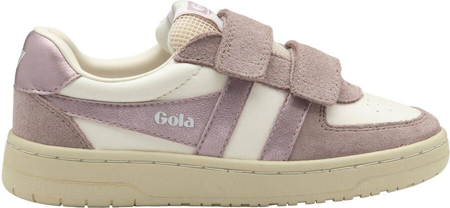 Gola Hawk Mirror sneakers wit roze