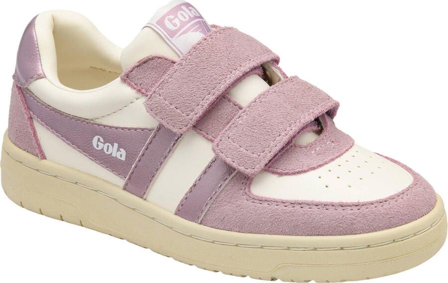 Gola Hawk Mirror sneakers wit roze - Foto 3