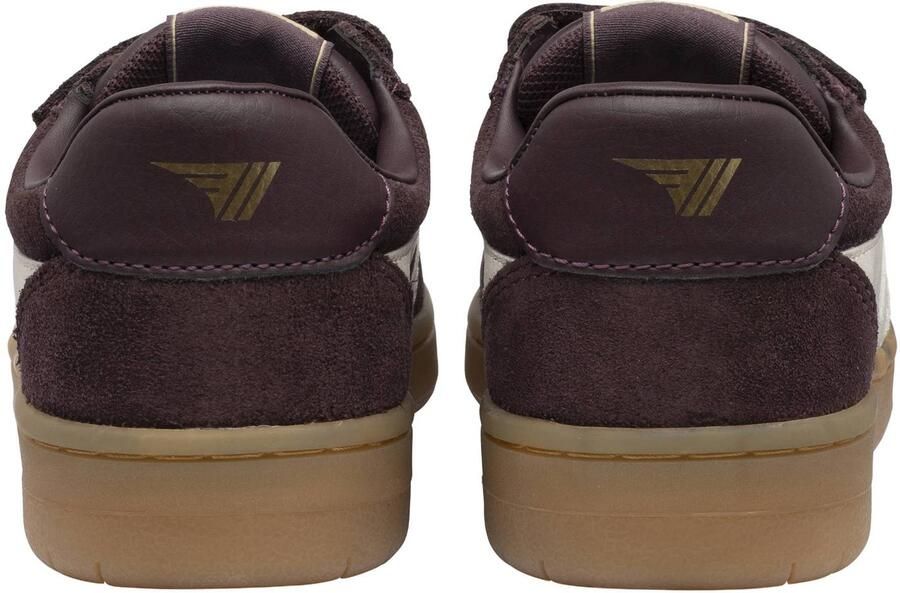 Gola Hawk Strap leren sneakers donkerpaars - Foto 2