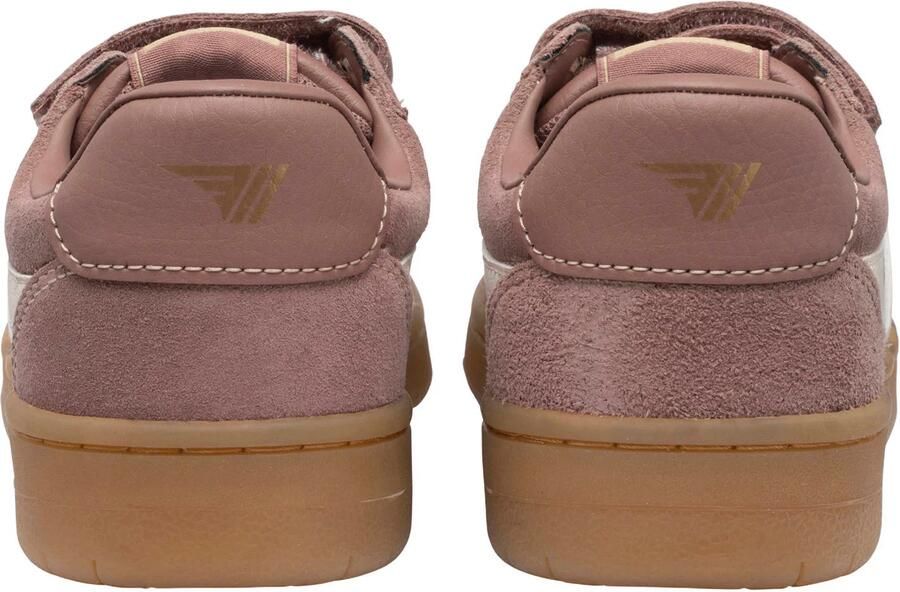 Gola Hawk Strap leren sneakers oudroze - Foto 2