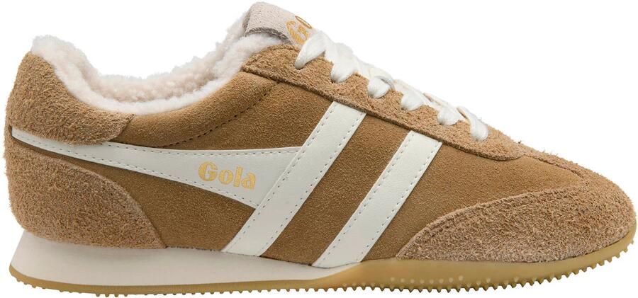 Gola Sprinter Summit leren sneakers lichtbruin wit