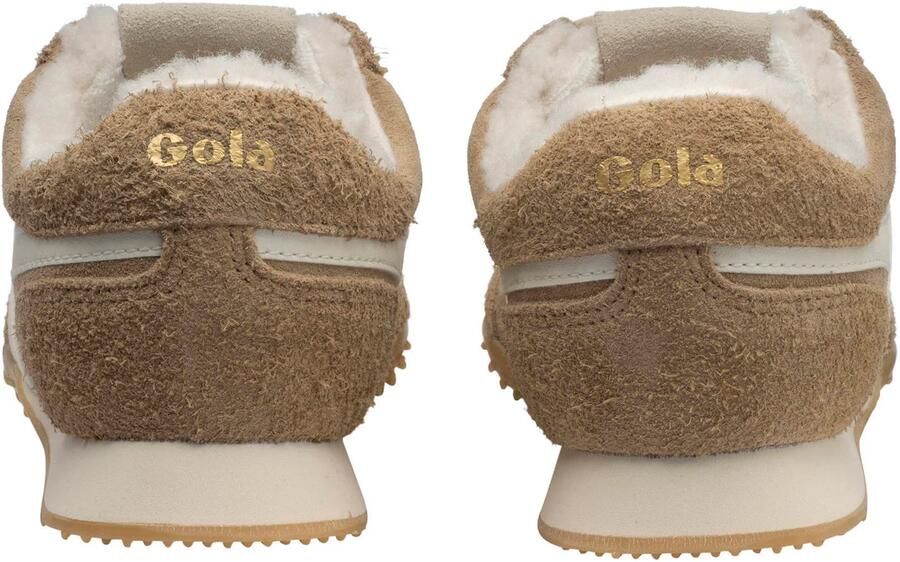 Gola Sprinter Summit leren sneakers lichtbruin wit - Foto 2