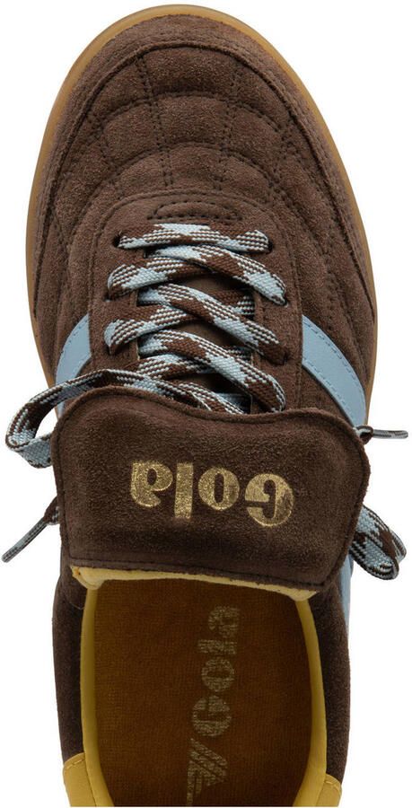 Gola Stadia '86 suède sneakers donkerbruin - Foto 2