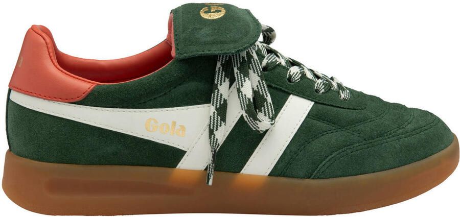 Gola Stadia '86 suède sneakers donkergroen