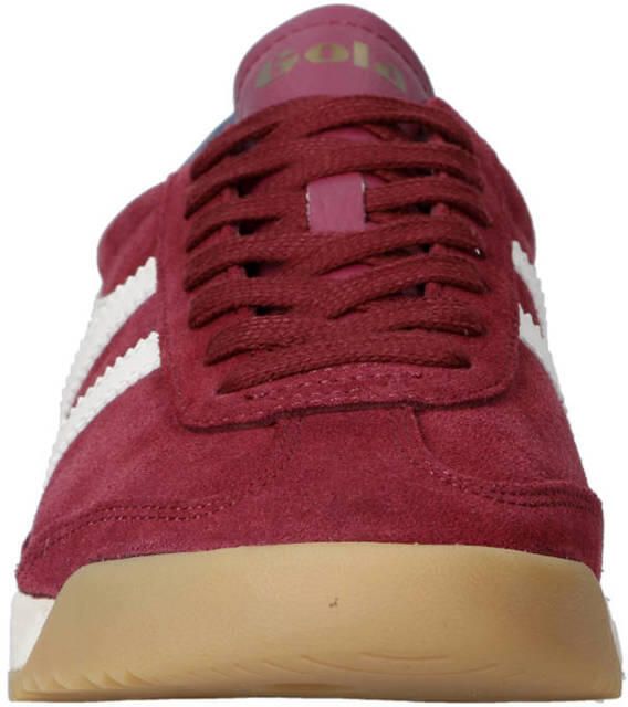 Gola Stadia '86 suède sneakers donkerroze - Foto 3