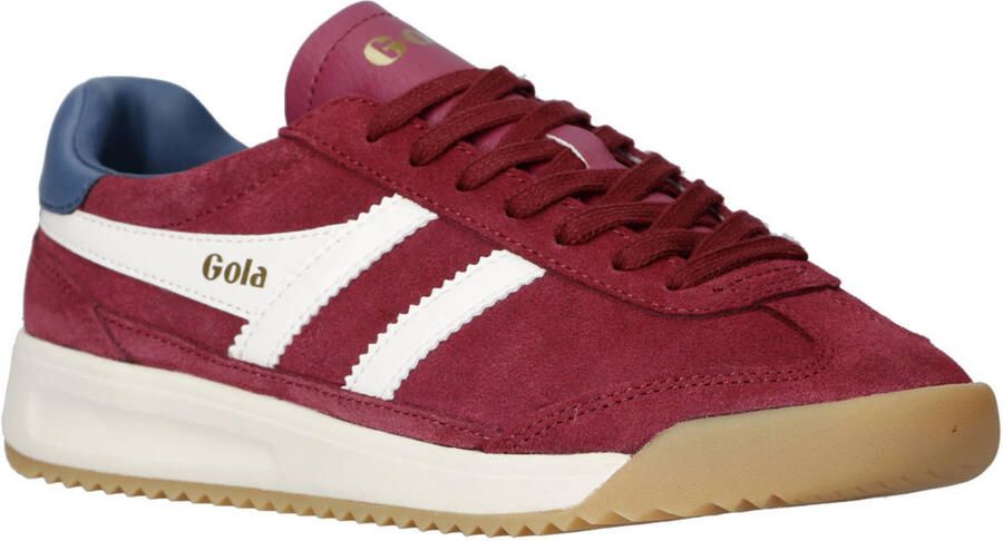 Gola Stadia '86 suède sneakers donkerroze - Foto 2