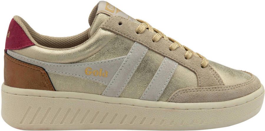 Gola Superslam Blaze II leren sneakers goud