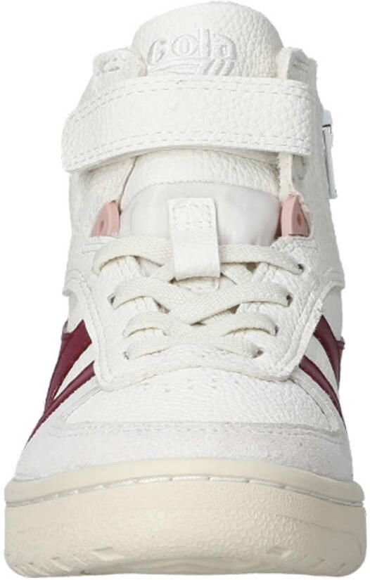 Gola Talon leren sneakers wit roze - Foto 3