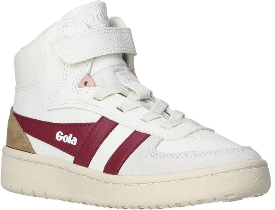 Gola Talon leren sneakers wit roze