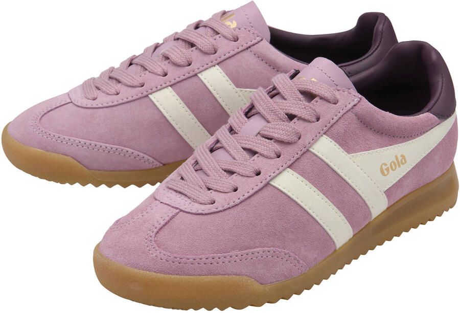 Gola Torpedo suède sneakers lichtroze - Foto 2