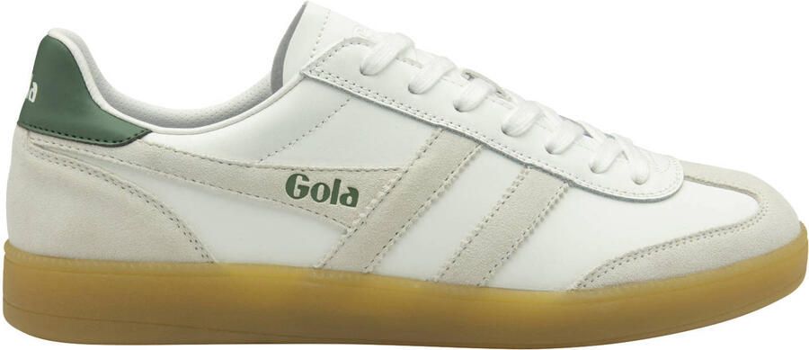 Gola Lage Sneakers viper leather white white evergreen CMB744