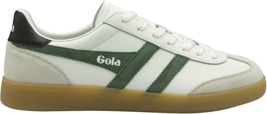 Gola Viper leren sneakers wit groen
