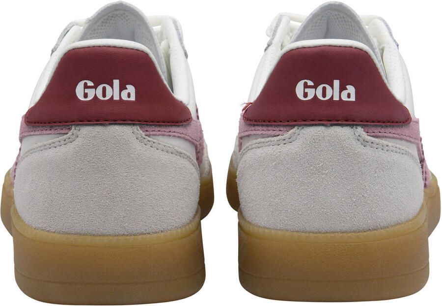 Gola Viper leren sneakers wit roze - Foto 2