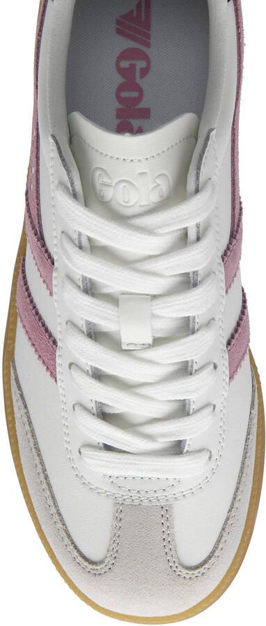 Gola Viper leren sneakers wit roze - Foto 3